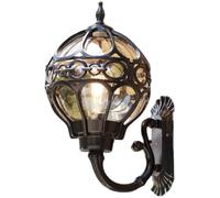 PINGSHI Boutique UK Aluminum Wall Lights Industrial Style Glass Wall Lamp Waterproof Balcony Wall Sconce Wall Lamp for Garden Aisle Spots LED Wall Lamp