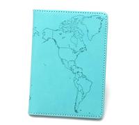 PINGSHI Boutique UK DIY Coloring Passport Holder Leather Short Multi-Functional Coloring Passport Book Ticket Holder Passport Holder Passport Sleeve