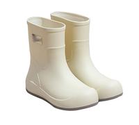 PINGSHI Boutique UK High-Top Waterproof Rain Boots with Removable Fleece Liner, 3-Way Wear Non-Slip Kitchen Outdoor Winter Boots(Wei,EU 39)