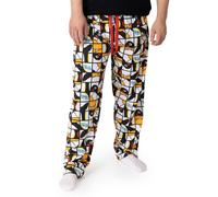 Pingu Mens Multicoloured Character Lounge Pants - Medium