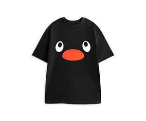 Pingu Short Sleeved T-Shirt | Unisex Black | Official Merch