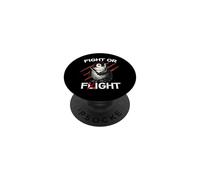 Pinguin Antarktis Seevogel Fight Or Flight Humor Pinguin PopSockets Adhesive PopGrip
