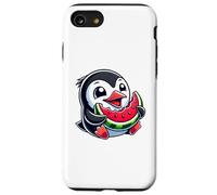Pinguin mit Wassermelone Sommerfrucht Case for iPhone SE (2020) / 7/8