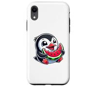 Pinguin mit Wassermelone Sommerfrucht Case for iPhone XR