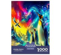 Pinguin Puzzle 1000 Teile Schwer Puzzle Spielzeug Pädagogisches Spiel Impossible Herausforderungsspielzeug Für Erwachsene Kinder 70x50cm/1000pcs