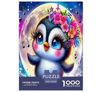 Pinguin Puzzles 1000 Teile Schwer Puzzle Spielzeug Pädagogisches Spiel Impossible Herausforderung Spielzeug Für Erwachsene Und Kinder Ab 12 Jahren 70x50cm/1000pcs