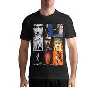 pingXU1973 Phil Collins T Shirt Men's Cotton T Shirt Fashion Short Sleeve Tees (Large)