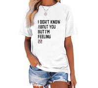 Pingyongchang A Lot Going On at The Moment T Shirt Oversized Country Music Concert for Women Loose Nashville Music Lover Shirts, Feeling22, L