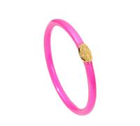 Pingyongchang Candy Color Glitter Resin Bangle Friendship Bracelets Lightweight Soft Silicone Plastic Stack Wristband for Women Men 70s 80s Holiday Beach Jewelry Birthday Party Gifts, 3, Zinc, no