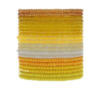 Pingyongchang Cute Handmade Colorful Seed Beads Bracelet Set Bohemian Crystal Glass Beads Stackable Elastic Multilayer Stretch Bracelets for Women Boho Beach Hawaii Surf Jewelry Gift, Metal, alloy