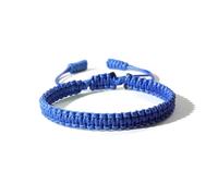 Pingyongchang Handmade Rope String Hand-Knitted Bracelet for Women Adjustable Knitted String Rope Braided Bracelet Tibetan Buddhist Woven Lucky Cotton Bracelet for Men Gifts Jewelry, 16-28cm (6.2in