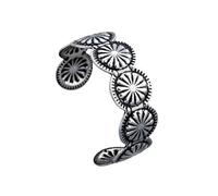 Pingyongchang Western Cuff Bracelets for Women Boho Turquoise Bangle Bracelet Chic Vintage Chunky Cuffs Country Concert Outfit Jewelry Gift