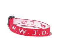 Pingyongchang WWJD Braided Rope Bracelet What Would Jesus Do Letter Hnadmade Bracelets Protection Pray Bracelet Inspirational Religious Christian Jewelry for Women Men-Red