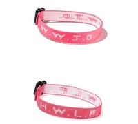 Pingyongchang WWJD Braided Rope Bracelet What Would Jesus Do Letter Hnadmade Bracelets Protection Pray Bracelet Inspirational Religious Christian Jewelry for Women Men-Pink WH