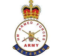 Pinhead British Army Veteran Sticker - Ideal for cars, tablets, laptops, mirrors, phones, scooters (Large)