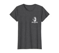 Pinhead Scary Horror Movie Deader Graphic PAPL14581 T-Shirt, Women, Dark Heather Grey, Medium