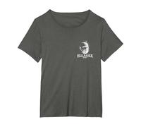 Pinhead Scary Horror Movie Deader Graphic PAPL14581 T-Shirt, Women's Plus, Asphalt Grey, 2X