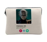 Pinhead Social Network Horror Film Meeting Love Computer and Tablet Case 14-15 Inches Protective Laptop Sleeve Printed in France