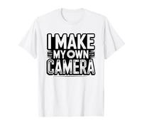 Pinhole Camera Maker Hand Built Film Exposure Photography T-Shirt