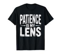 Pinhole Photography Long Exposure Patience Minimalist Camera T-Shirt
