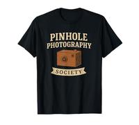 Pinhole Photography Society Vintage Camera Retro Film Club T-Shirt