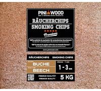 PINI Smoking Dust Smoking Flour Beech 1-3 mm 18 Litres 5 kg