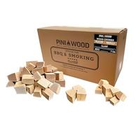 PINI Wood Chunks beech WITHOUT BARK 7 Kg smoke blocks for grill smoker pizza oven