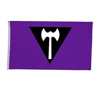 PiniceCore 90 * 150cm Rainbow Flag Butch Labrys Lesbian Pride Flag Hanging for Decoration
