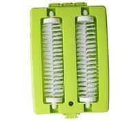 PiniceCore Double Brush Head Handheld, Multi-functional Handheld Double Roller Sweepers Sofa Carpet Crumb Dust Hair Cleaning Brush Collector Roller (random Color)