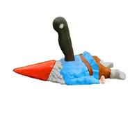 PiniceCore Dwarf Gnome Statue Attractive Dwarf Zombie Sculpture Ornament Decoration for Garden Decoration Craft