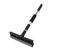 PiniceCore Window Squeegee Cleaning Tool Window Cleaner Car Squeegee Windshield Cleaning Mesh Sponge with Rubber Blade