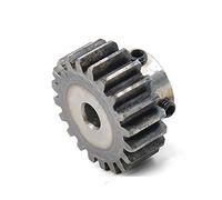 Pinion Gear 1.5 Module 16T 17T 18 Teeth Spur Gear 6mm 6.35mm 8mm 15mm Bore Quenching Motor Gear 1.5M 12T 15T 25T Steel Transmission Gear bore Shaft(12mm Bore,1.5M 18T)