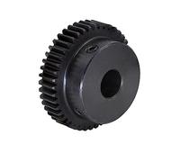 Pinion Gear 1 Module 42T 43T 44T 45 Teeth Pinion Gear 6mm 8mm 10mm 12mm 15mm Bore 1M 45 Carbon Steel Teeth Spur Gear bore Shaft(12mm Bore,44 Teeth)