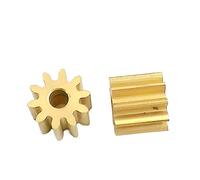 Pinion Gear,High Precision Motor Spur 1PC 10T 0.8M Copper 10 Teeth Brass Hole 3/3.17/4/5mm 103A 104A 105A(3.17mm)