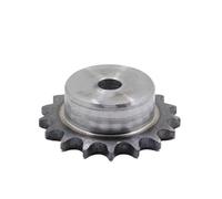 Pinion Gear,High Precision Motor Spur 1pcs 06B 9-24 Teeth Sprocket Wheel Chain Industrial A3 Steel Suitable For Roller Pitch 9.525mm(22 Teeth)