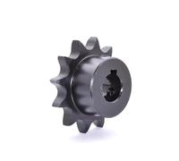 Pinion Gear Set,motor gear teeth, 1pc 10T-20T 08B Industrial Drive Sprocket Wheel 45# Steel Chain Gear(18 Teeth,15mm (keyway 5mm))
