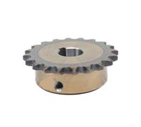 Pinion Gear Set,motor gear teeth, 1pc 20 Teeth 08B Precision Industrial Drive Sprocket Wheel 45# Steel Chain Gear Bore(20mm (keyway 6mm))