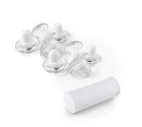 Pinion Pins Clear Magnetic Duvet Clips with Magnetic Key for Easy Removal. Pack of 8 Comforter Fasteners That are Safe Locking and Holds up to 10lbs