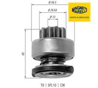 Magneti Marelli Starter Pinion 940113020334 OE Replacement