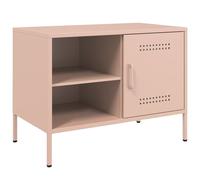 (pink, 1 pcs) vidaXL TV Cabinet TV Stand TV Unit Entertainment Centre Media Unit Pink Steel