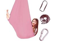 (Pink) 100cm x 280cm Kids Therapy Swing Cuddle Hammock with Autism ADHD Aspergers Sensory