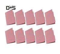 (pink, 10pcs) 5/10/20/50Pcs Mini Book Review Folder Expanding Organizer Collection Book with 100 Pockets Organizer File Folder