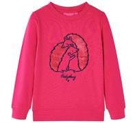 (pink, 128) Kids' Sweatshirt Children's Long Sleeves Pullover Kids' Top Hedgehug Design