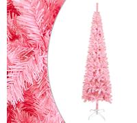 (pink, 180 x 48 cm) vidaXL Slim Christmas Tree White 120 cm Holiday Decoration Xmas Tree Ornament