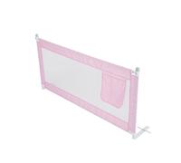 (Pink) 180cm Bed Safety Guards Child Toddler Bed Rail