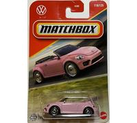 Pink 2019 Volkswagen Beetle Convertible - Matchbox - Scala 1/64 Circa