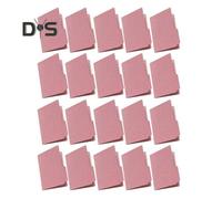 (pink, 20PCS) 5/10/20/50Pcs Mini Book Review Folder Expanding Organizer Collection Book with 100 Pockets Organizer File Folder