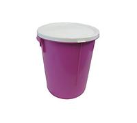 Pink 25 Litre Storage Bucket.(Made In U.K)