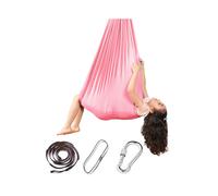 (Pink, 280*150CM) Therapy Swing Kids Cuddle Hammock With Autism Adhd Outdoors Aspergers Sensory