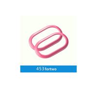 (Pink-2PCS) Car Inner Door Bowl Decorative Shell Cover For Smart Fortwo Forfour 453 Car Accessories Interior Styling Modification Sticker - Automotive Interior St